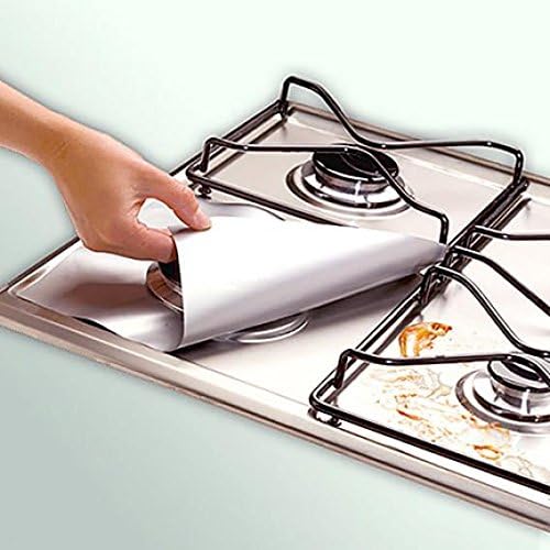 Set 12 Papel aluminio cubre cocina  27x27cm