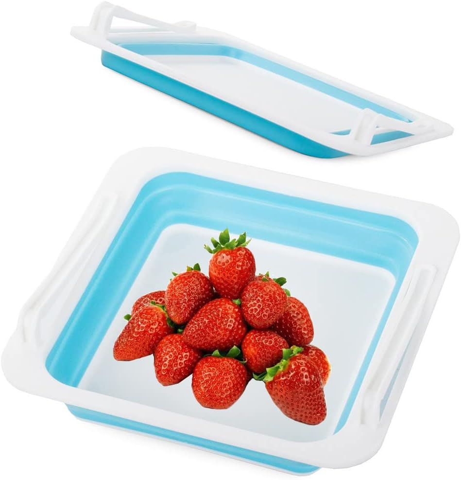 Caja plegable almacenamiento para refrigerador