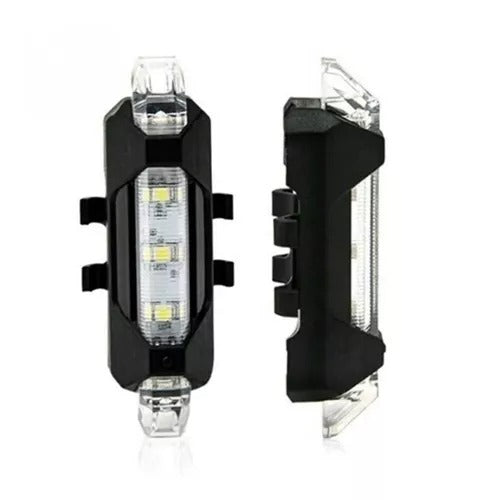 Luz led recargable para bicicleta