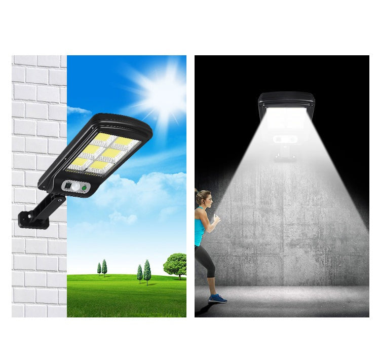 Foco led solar con sensor 60w