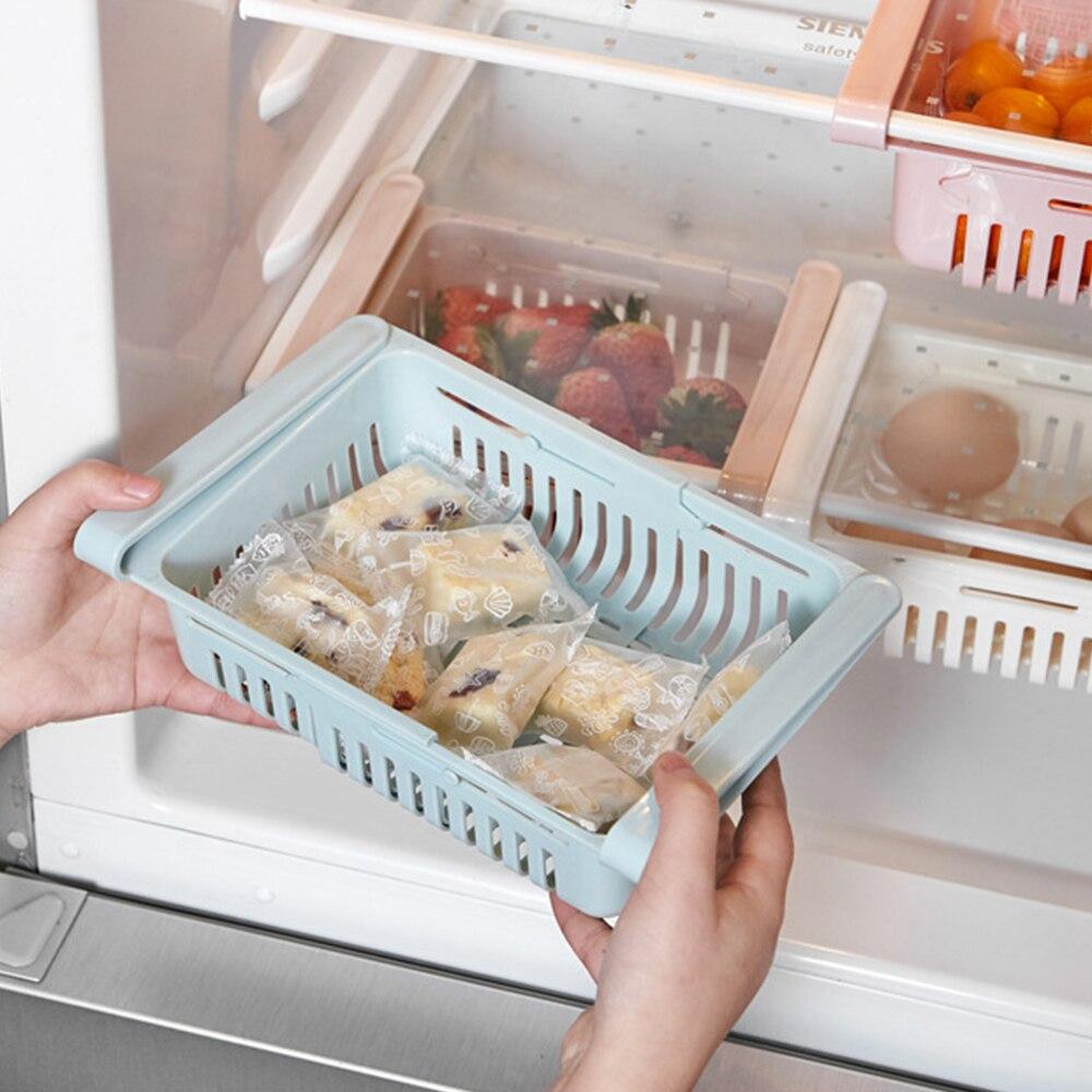 Caja de almacenamiento para refrigerador ajustable - Tienda Mish!