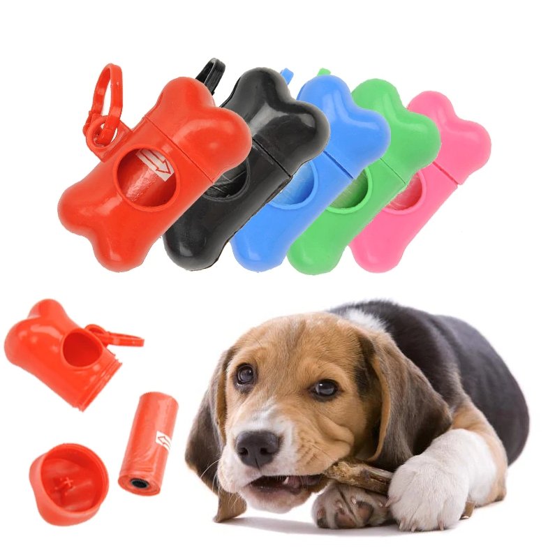 Dispensador De Bolsas Mascota + 2 Bolsas - Tienda Mish!