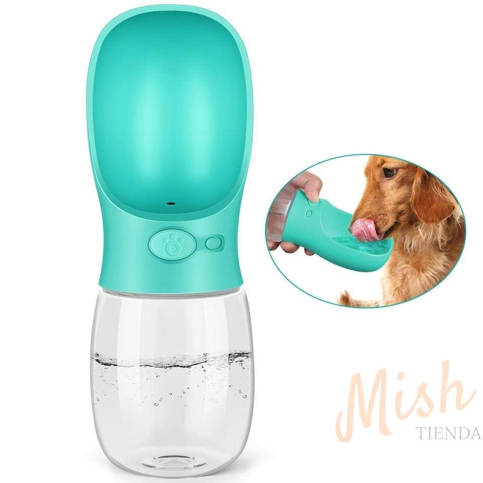 Botella de Agua para Mascota Portable 550 ml - Tienda Mish!