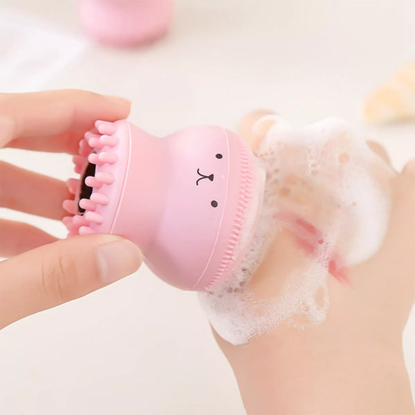 Exfoliante de silicona tipo pulpo - Tienda Mish!